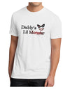 Daddys Lil Monster Men's Sublimate Tee-TooLoud-White-Small-Davson Sales