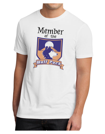 Member of the Wolf Pack Men's Sublimate Tee-TooLoud-White-Small-Davson Sales