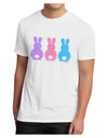 Three Easter Bunnies - Pastels Men's Sublimate Tee by TooLoud-TooLoud-White-Small-Davson Sales