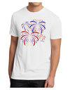 Patriotic Fireworks with Bursting Stars Men's Sublimate Tee by TooLoud-TooLoud-White-Small-Davson Sales