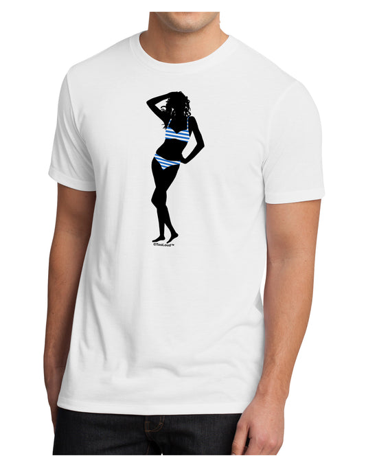 Stripes Bikini Shadow Men's Sublimate Tee by TooLoud-TooLoud-White-Small-Davson Sales