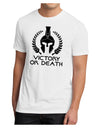 Spartan Victory Or Death Men's Sublimate Tee-TooLoud-White-Small-Davson Sales