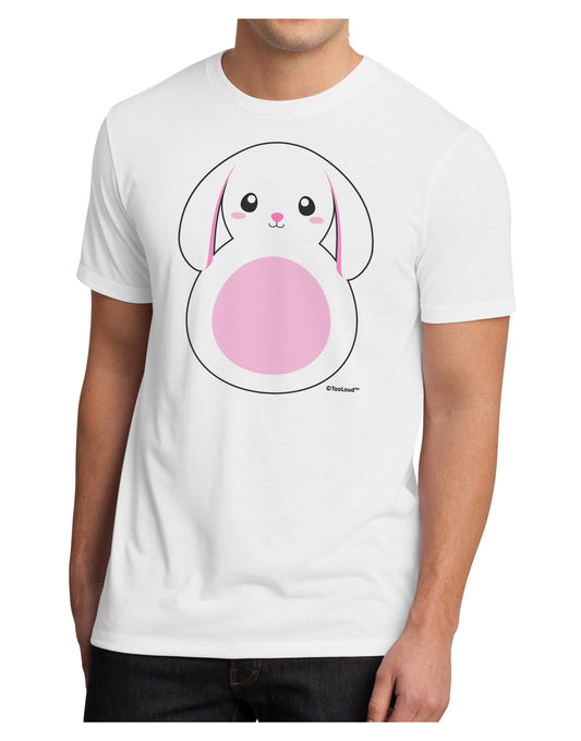 Cute Bunny with Floppy Ears - Pink Men's Sublimate Tee by TooLoud-TooLoud-White-Small-Davson Sales