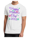 Happy Mother's Day (CURRENT YEAR) Men's Sublimate Tee by TooLoud-TooLoud-White-Small-Davson Sales