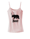 Beer Animal Spaghetti Strap Tank-Womens Spaghetti Strap Tanks-TooLoud-SoftPink-X-Small-Davson Sales