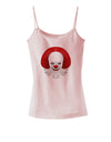 Scary Clown Face B - Halloween Spaghetti Strap Tank-Womens Spaghetti Strap Tanks-TooLoud-SoftPink-X-Small-Davson Sales