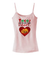 Tacos Are the Way To My Heart Spaghetti Strap Tank-Womens Spaghetti Strap Tanks-TooLoud-SoftPink-X-Small-Davson Sales