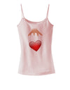 Heart on Puppet Strings Spaghetti Strap Tank-Womens Spaghetti Strap Tanks-TooLoud-SoftPink-X-Small-Davson Sales