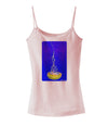 Solo Jellyfish Watercolor Spaghetti Strap Tank-Womens Spaghetti Strap Tanks-TooLoud-SoftPink-X-Small-Davson Sales