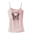 Autism Awareness - Puzzle Piece Butterfly 2 Spaghetti Strap Tank-Womens Spaghetti Strap Tanks-TooLoud-SoftPink-X-Small-Davson Sales