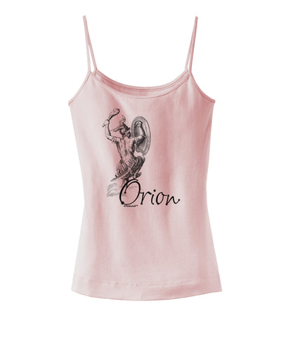 Orion Illustration Spaghetti Strap Tank-Womens Spaghetti Strap Tanks-TooLoud-SoftPink-X-Small-Davson Sales