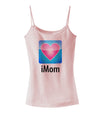 iMom - Mothers Day Spaghetti Strap Tank-Womens Spaghetti Strap Tanks-TooLoud-SoftPink-X-Small-Davson Sales