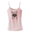 TooLoud Vamp Life Spaghetti Strap Tank-Womens Spaghetti Strap Tanks-TooLoud-SoftPink-X-Small-Davson Sales