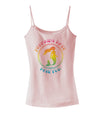 Mermaids Have More Fun - Beachy Colors Spaghetti Strap Tank-Womens Spaghetti Strap Tanks-TooLoud-SoftPink-X-Small-Davson Sales