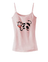 Cute Cow Spaghetti Strap Tank-Womens Spaghetti Strap Tanks-TooLoud-SoftPink-X-Small-Davson Sales