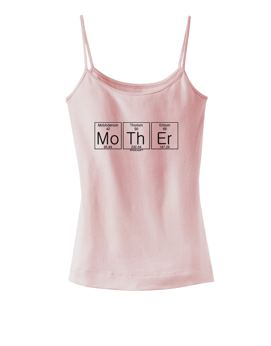 Mother - Periodic Table Spaghetti Strap Tank-Womens Spaghetti Strap Tanks-TooLoud-White-X-Small-Davson Sales