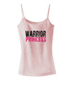 TooLoud Warrior Princess Pink Spaghetti Strap Tank-Womens Spaghetti Strap Tanks-TooLoud-SoftPink-X-Small-Davson Sales