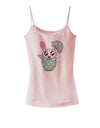 Bunny Hatching From Egg Spaghetti Strap Tank-Womens Spaghetti Strap Tanks-TooLoud-SoftPink-X-Small-Davson Sales