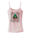 Cool Elf Christmas Sweater Spaghetti Strap Tank-Womens Spaghetti Strap Tanks-TooLoud-SoftPink-X-Small-Davson Sales