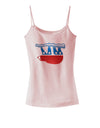 Sloth Political Party Symbol Spaghetti Strap Tank-Womens Spaghetti Strap Tanks-TooLoud-SoftPink-X-Small-Davson Sales