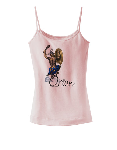 Orion Color Illustration Spaghetti Strap Tank-Womens Spaghetti Strap Tanks-TooLoud-SoftPink-X-Small-Davson Sales