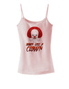 Down Like a Clown Spaghetti Strap Tank-Womens Spaghetti Strap Tanks-TooLoud-SoftPink-X-Small-Davson Sales