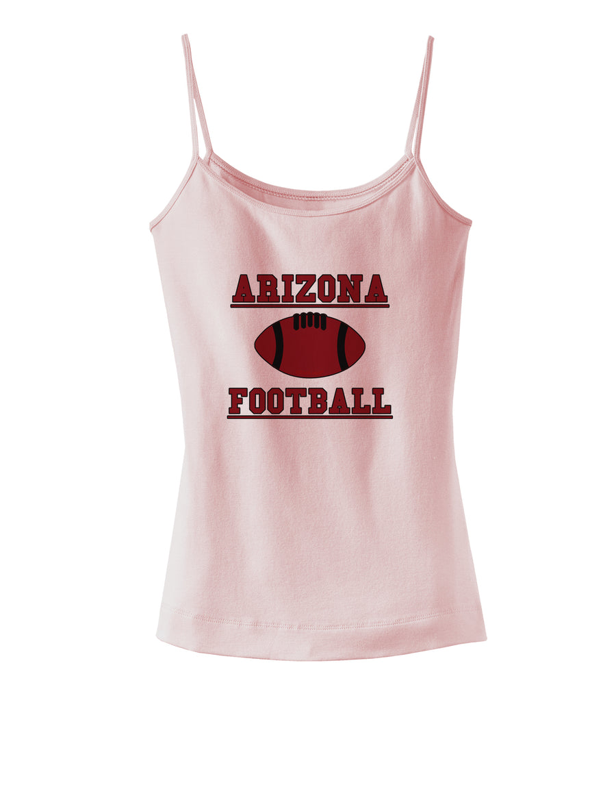 Arizona Football Spaghetti Strap Tank by TooLoud-Womens Spaghetti Strap Tanks-TooLoud-White-X-Small-Davson Sales