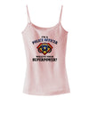 Police Officer - Superpower Spaghetti Strap Tank-Womens Spaghetti Strap Tanks-TooLoud-SoftPink-X-Small-Davson Sales