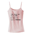 I Don't Always Test My Code Funny Quote Spaghetti Strap Tank by TooLoud-Womens Spaghetti Strap Tanks-TooLoud-SoftPink-X-Small-Davson Sales