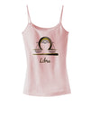 Libra Symbol Spaghetti Strap Tank-Womens Spaghetti Strap Tanks-TooLoud-SoftPink-X-Small-Davson Sales