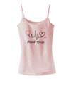 Stethoscope Heartbeat Text Spaghetti Strap Tank-Womens Spaghetti Strap Tanks-TooLoud-SoftPink-X-Small-Davson Sales