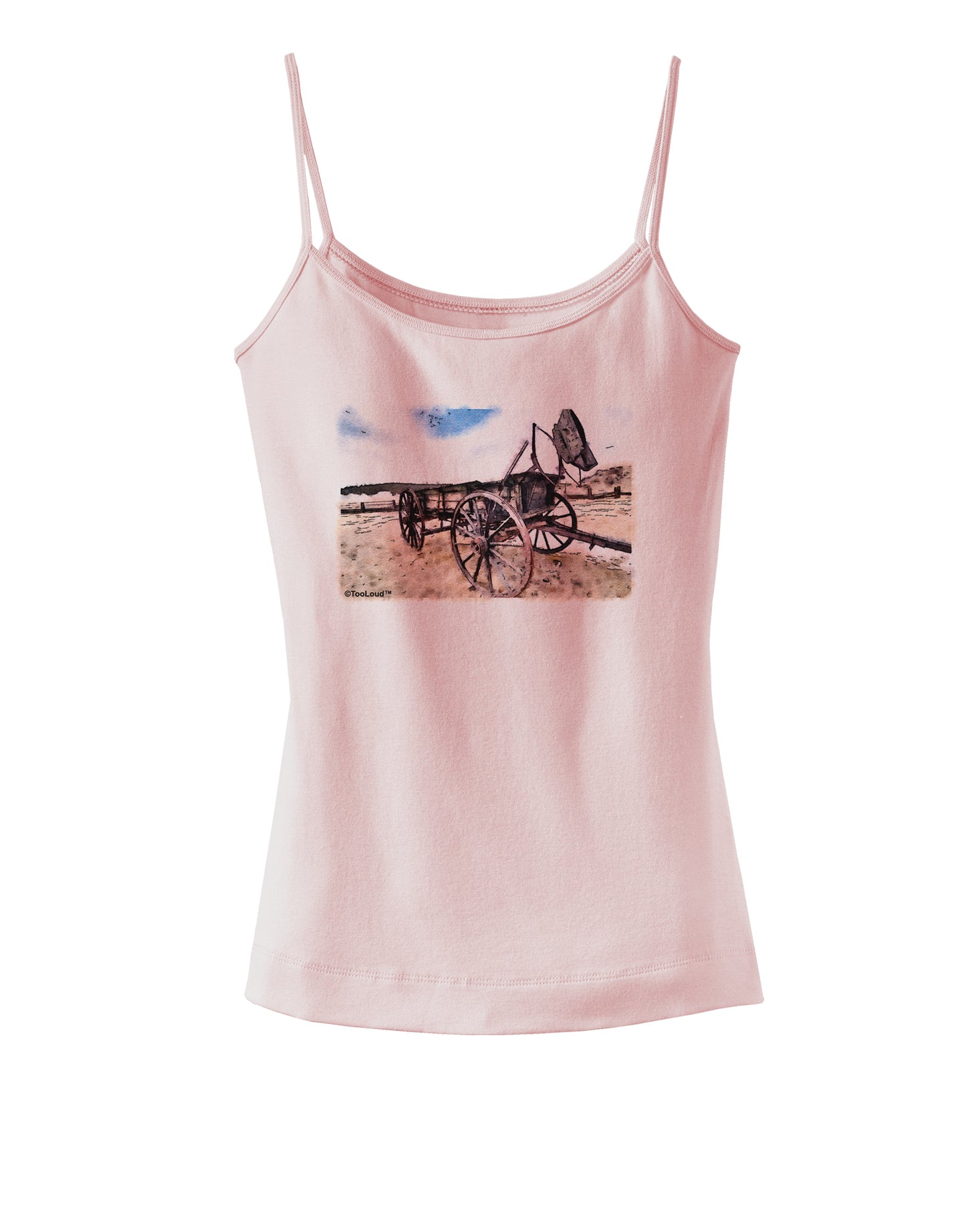 Antique Vehicle Spaghetti Strap Tank-Womens Spaghetti Strap Tanks-TooLoud-SoftPink-X-Small-Davson Sales