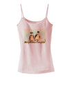 Magellanic Penguin Text Spaghetti Strap Tank-Womens Spaghetti Strap Tanks-TooLoud-SoftPink-X-Small-Davson Sales