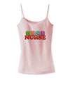 Nicu Nurse Spaghetti Strap Tank-Womens Spaghetti Strap Tanks-TooLoud-SoftPink-X-Small-Davson Sales