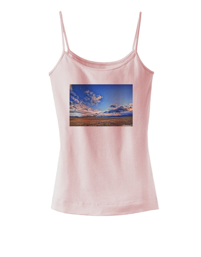 Garden of the Gods Colorado Spaghetti Strap Tank-Womens Spaghetti Strap Tanks-TooLoud-SoftPink-X-Small-Davson Sales