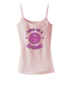 Cute As A Button Smiley Face Spaghetti Strap Tank-Womens Spaghetti Strap Tanks-TooLoud-SoftPink-X-Small-Davson Sales