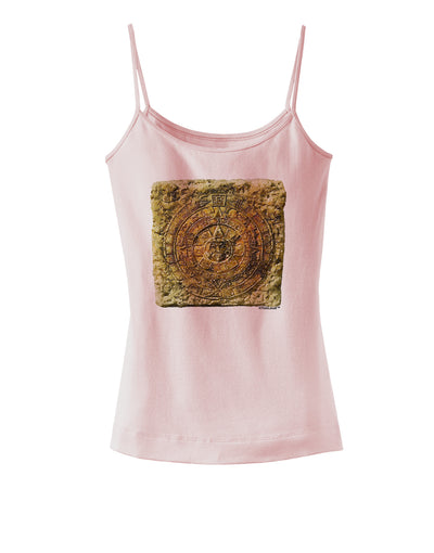 Stone Carving Sepia Spaghetti Strap Tank-Womens Spaghetti Strap Tanks-TooLoud-SoftPink-X-Small-Davson Sales