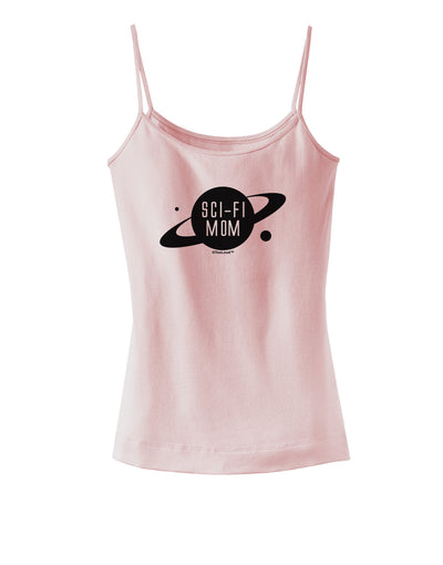 Sci-Fi Mom - Mother's Day Design Spaghetti Strap Tank-Womens Spaghetti Strap Tanks-TooLoud-SoftPink-X-Small-Davson Sales