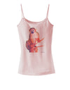 Monkey in Tree Watercolor Spaghetti Strap Tank-Womens Spaghetti Strap Tanks-TooLoud-SoftPink-X-Small-Davson Sales