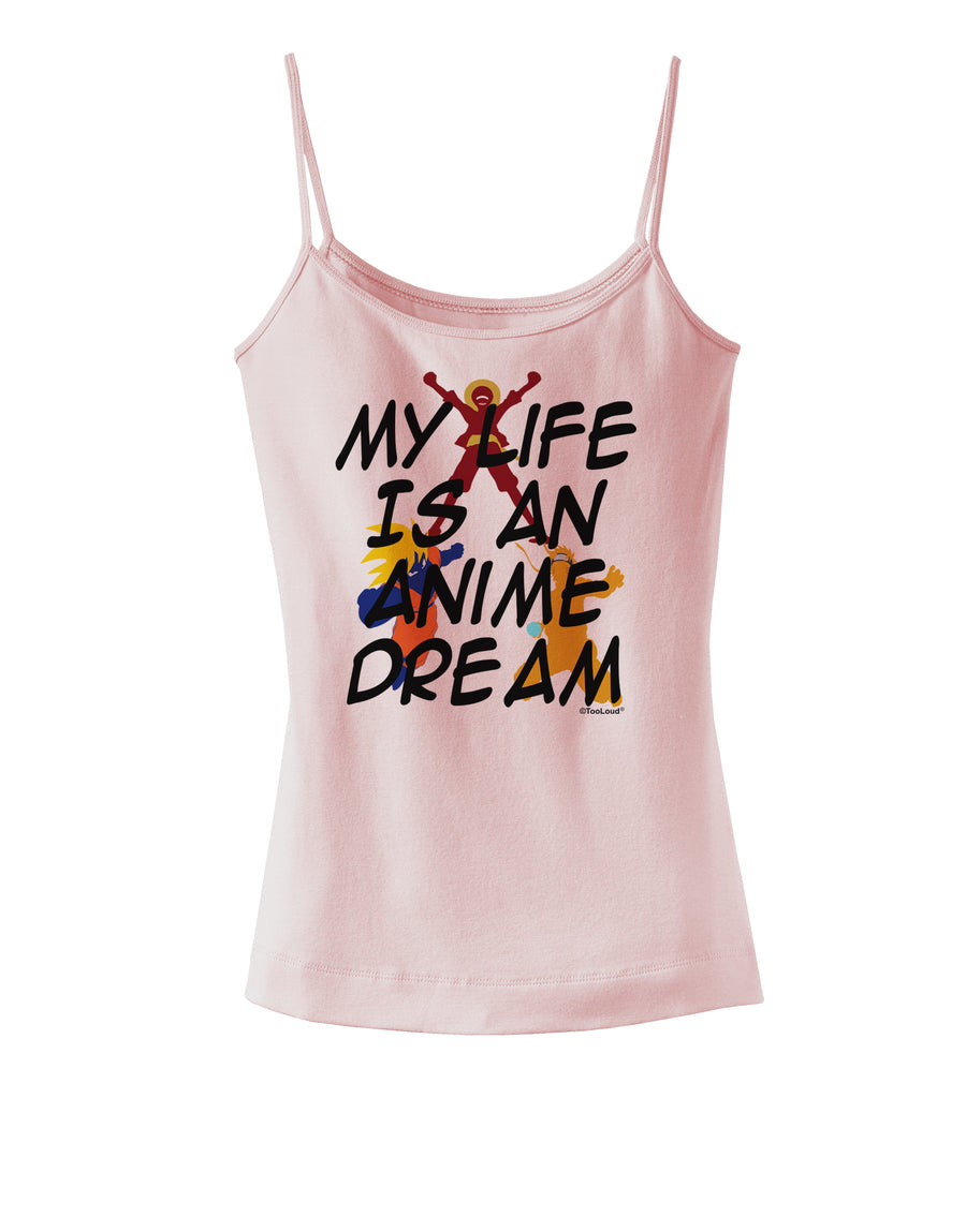 My Life Is An Anime Dream Spaghetti Strap Tank by TooLoud-Womens Spaghetti Strap Tanks-TooLoud-White-X-Small-Davson Sales