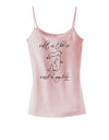 Salt in the Air Sand in My Hair - Mermaid Spaghetti Strap Tank-Womens Spaghetti Strap Tanks-TooLoud-SoftPink-X-Small-Davson Sales