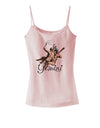 Gemini Illustration Color Spaghetti Strap Tank-Womens Spaghetti Strap Tanks-TooLoud-SoftPink-X-Small-Davson Sales