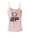 Player Two Selection Icon Spaghetti Strap Tank-Womens Spaghetti Strap Tanks-TooLoud-SoftPink-X-Small-Davson Sales