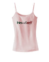 Mexcellent Flag Color - Cinco De Mayo Spaghetti Strap Tank-Womens Spaghetti Strap Tanks-TooLoud-SoftPink-X-Small-Davson Sales