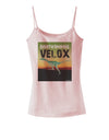Ornithomimus Velox - With Name Spaghetti Strap Tank  by TooLoud