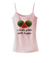 Locally Grown Organic Melons Spaghetti Strap Tank-Womens Spaghetti Strap Tanks-TooLoud-SoftPink-X-Small-Davson Sales