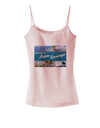 TooLoud Welcome to Palm Springs Collage Spaghetti Strap Tank-Womens Spaghetti Strap Tanks-TooLoud-SoftPink-X-Small-Davson Sales