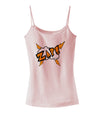 Onomatopoeia ZAP Spaghetti Strap Tank-Womens Spaghetti Strap Tanks-TooLoud-SoftPink-X-Small-Davson Sales