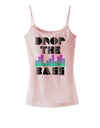 Drop the Bass Spaghetti Strap Tank-Womens Spaghetti Strap Tanks-TooLoud-SoftPink-X-Small-Davson Sales