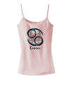 Cancer Symbol Spaghetti Strap Tank-Womens Spaghetti Strap Tanks-TooLoud-SoftPink-X-Small-Davson Sales